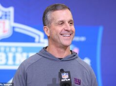 Tím NFL bol nútený opustiť plány tréningového kempu kvôli stretu na majstrovstvách sveta John Harbaugh berie svojich New York Giants na cestu, aby otvorili svoj tréningový kemp
