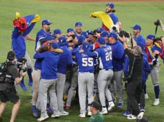 Tím USA prehral finále World Baseball Classic s Venezuelou, pretože Aaron Judge opäť padol a Donald Trump reaguje Venezuelský bejzbalový tím zúri na ihrisku po tom, čo vo finále WBC porazil USA 3:2