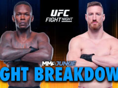 Tip: Izrael Adesanya vs. Joe Pyfer, kurz, čas: UFC Seattle MIAMI, FLORIDA - 8. apríla: Izrael Adesanya z Nigérie oslavuje po vyradení Alexa Pereiru z Brazílie v 2. kole, aby získal titul v strednej váhe počas UFC 287 v Kaseya Center 8. apríla 2023 v Miami na Floride. (Foto: Carmen Mandato/Getty Images)