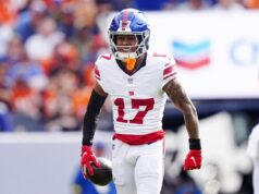 Titans pridávajú WR Wan’Dale Robinsona na 4-ročnú zmluvu za 78 miliónov dolárov NFL: New York Giants v Denver Broncos