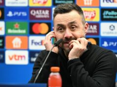 Tottenham chce odpoveď ako novú správu „poslanú Robertovi De Zerbimu“ Hlavný tréner Roberto De Zerbi z Marseille na snímke počas zápasu fázy MD8 Ligy majstrov UEFA 2025/26 medzi Club Brugge KV a Olympique de Marseille.