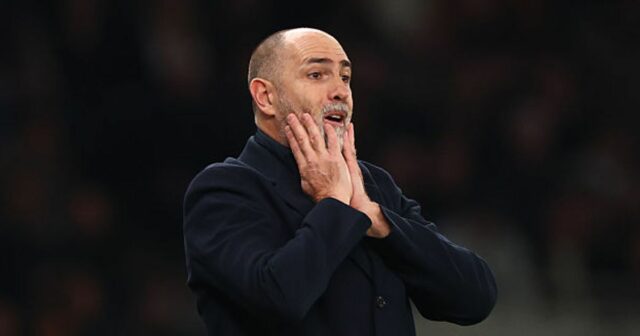 Manažér Tottenhamu Hotspur Igor Tudor počas zápasu Premier League medzi Tottenhamom Hotspur a Crystal Palace na štadióne Tottenham Hotspur 5. marca 2026 v Londýne v Spojenom kráľovstve.