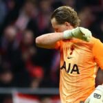 Tottenham nahradil brankára Antonina Kinského do 17 minút pri prehre 2:5 v Lige majstrov
