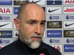 Tottenham povedal, že urobil tri nesprávne rozhodnutia o prestupe vrátane hviezdy, ktorú „nikto nemá rád“ Mikey Moore oslavuje strelenie tretieho gólu medzi Celticom a Rangers v Celtic Parku