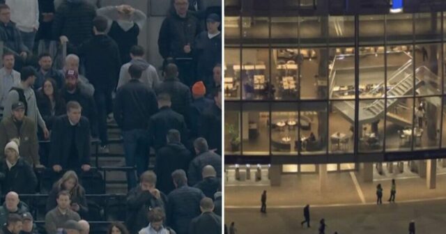 Tottenham úplne nový, znížený, keďže masy fanúšikov odchádzajú v polčase po kalamite v rezidencii Crystal Royal|Futbal|Športová aktivita 
