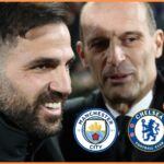 Tréner Chelsea a Man City Cesc Fabregas