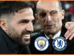 Tréner Chelsea a Man City Cesc Fabregas Tréner Chelsea a Man City Cesc Fabregas