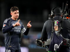 Tréner Realu Madrid vysvetľuje oslavu Fede Valverdeho Tréner Realu Madrid vysvetľuje oslavu Fede Valverdeho