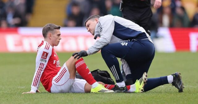 Trossard, Calafiori, Rice - Upgrade na zranenie Toolbox po úderoch FA Mug|Futbal|Športová aktivita 
