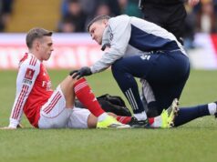 Trossard, Odegaard, Saka – správy o zranení Arsenalu a dátumy návratu po remíze Bayer Leverkusen Leandro Trossard bol nútený pre zranenie počas víťazstva Arsenalu v piatom kole FA Cupu nad Mansfield Town.
