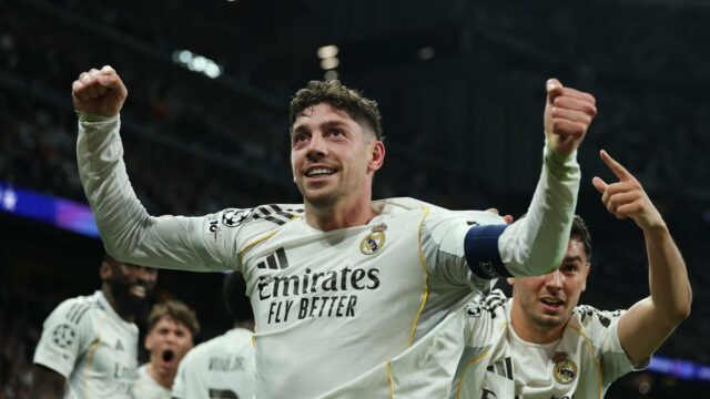 UCL 2025-26: Valverdeho hetrik vedie Real Madrid proti Manchestru City
