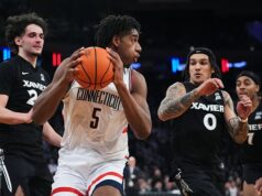 UConn dominuje Xavierovi pred tým, ako najhorší Georgetown v lige pokračuje v boji o Popolušku po tom, čo rozčúlil Villanovu Huskies z Connecticutu prehnali Xaviera, aby udržali svoje sny o Veľkom východe nažive