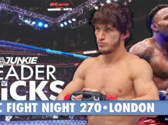 UFC Londýn: Predpovedajte zápas Movsar Evloev vs. Lerone Murphy Download app from appStore