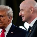 Prezident Donald Trump a prezident FIFA Gianni Infantino