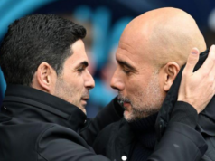 Ukončí Arteta neplodnú jazdu Arsenalu? Pep Guardiola má za sebou lepšie súboje so svojím bývalým asistentom v Manchestri City Mikelom Artetom
