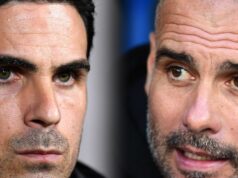 Úplný rozpis pretekov o titul Arsenal a Man City v porovnaní s ťažkými kúzlami pre oboch Mikel Arteta a Pep Guardiola