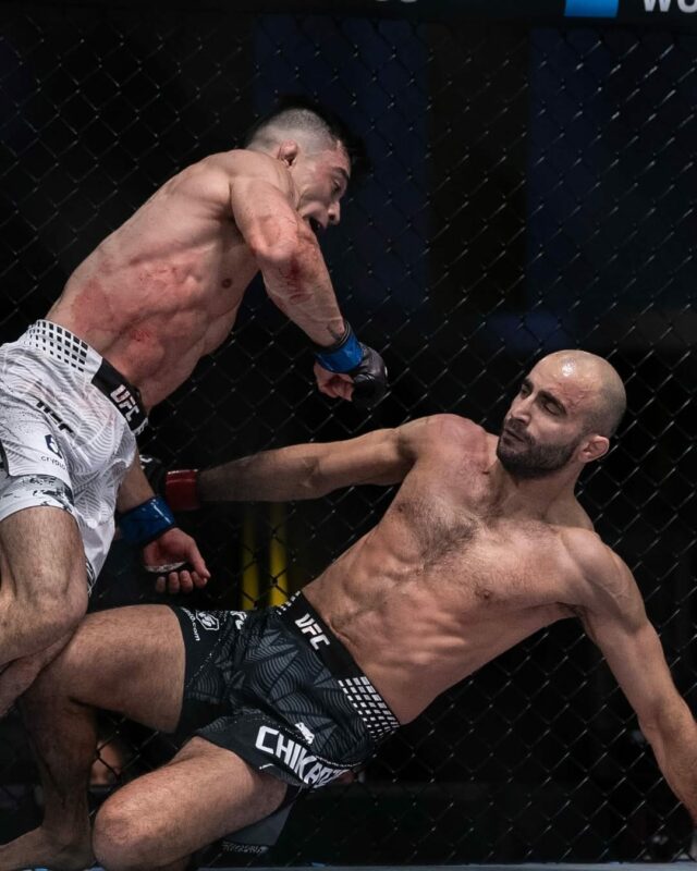 Úplný zápas UFC Vegas 114: Kevin Vallejos škrobí Giga Chikadze Download app from appStore