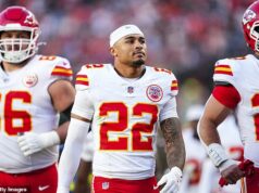 Úspešný obchod NFL: Chiefs pošlú Trenta McDuffieho k rivalovi zo Super Bowlu Rams na výber v prvom kole draftu Kansas City Chiefs vymenili hviezdneho obrancu Trenta McDuffieho do Los Angeles Rams