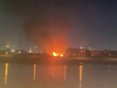 Útoky bezpilotných lietadiel zasiahli neďaleko americkej ambasády v Bagdade | Americko-izraelská vojna proti Iránu Útoky bezpilotných lietadiel zasiahli neďaleko americkej ambasády v Bagdade | Americko-izraelská vojna proti Iránu