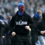 Ultras Rangers vtrhli na ihrisko po štvrťfinále Škótskeho pohára s Celticom na ihrisku Ibroxu