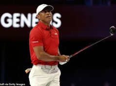 Vanessa Trumpová podporuje Tigera Woodsa ako golfová legenda, ktorá sa vo finále TGL vracia na dlho očakávaný návrat Tiger Woods v utorok večer uskutočnil svoj dlho očakávaný návrat do golfu pre Jupiter Links