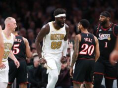 Veľké úsilie Neemiasa Quetu zdvihlo Celtics nad 76 rokov NBA: Philadelphia 76ers v Bostone Celtics