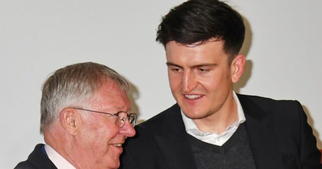 Sir Alex Ferguson a Harry Maguire