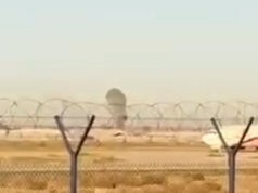 Video: Po výbuchu pri bagdadskom letisku vidieť stúpajúci dym | letectva Video: Po výbuchu pri bagdadskom letisku vidieť stúpajúci dym | letectva