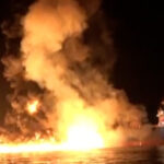 Video ukazuje moment, kedy Irán zaútočil na americký ropný tanker neďaleko Iraku | Americko-izraelská vojna proti Iránu