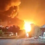 Video ukazuje výbuch projektilu v blízkosti leteckej základne Ali al-Salem v Kuvajte | Izraelsko-iránsky konflikt