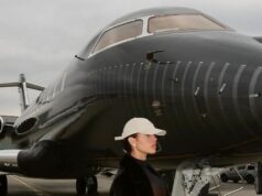 Vo vnútri súkromného lietadla Cristiana Ronalda za 61 miliónov libier s motormi Rolls-Royce, ktoré opúšťa Saudskú Arábiu Cristiano Ronaldo vo svojom súkromnom lietadle