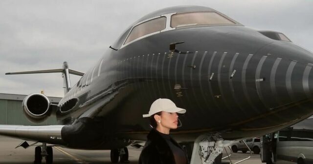 Cristiano Ronaldo vo svojom súkromnom lietadle