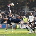 Bolton minulý víkend prehral v Port Vale 1:0 napriek maximálnemu úsiliu Masona Burstowa (na obrázku), čo bola veľká rana v ich honbe za automatickým postupom z League One.