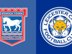 Výber zo štatistík: Ipswich Town vs Leicester City BBC Ako sledovať svoj tím banner nastavený na čiernom pozadí