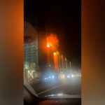 Výbuch, požiar vo výškovej budove Erbil uprostred iránskych útokov | Americko-izraelská vojna proti Iránu