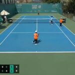 Zápas medzi Bielorusom Daniilom Ostapenkovom a najlepším nasadeným Japoncom Hayato Matsuoka bol prerušený uprostred zápasu, pretože hráčom a funkcionárom bolo povedané, aby sa okamžite dostali dovnútra, prosím.