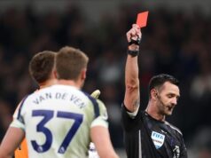 Vylúčenie Mickyho van de Vena vysvetlil po údere Tottenhamu červenou kartou proti Crystal Palace Vylúčenie Mickyho van de Vena vysvetlil po údere Tottenhamu červenou kartou proti Crystal Palace
