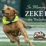 Michiganská štátna univerzita oznámila smrť svojho maskota Zeke the Wonderdog