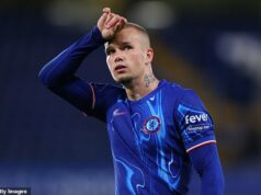 Vyvrheľ z drogových testov Chelsea Mykhailo Mudryk „ponúkol prekvapivý ťah na pôžičku“, ak bude zachránený pred zákazom Mykhailo Mudryk nehral od novembra 2024 a čelí napätému čakaniu na vyriešenie prípadu pozitívneho testu na drogy.