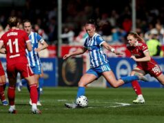 WSL: Brighton trafil brvno v poslednej minúte proti Liverpoolu WSL: Brighton trafil brvno v poslednej minúte proti Liverpoolu