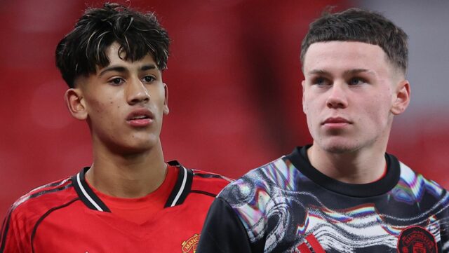 Michael Carrick a Wayne Rooney počas Soccer Aid 2025 