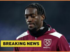 West Ham dostal vysokú prestupovú čiastku za Axela Disasiho West Ham dostal vysokú prestupovú čiastku za Axela Disasiho