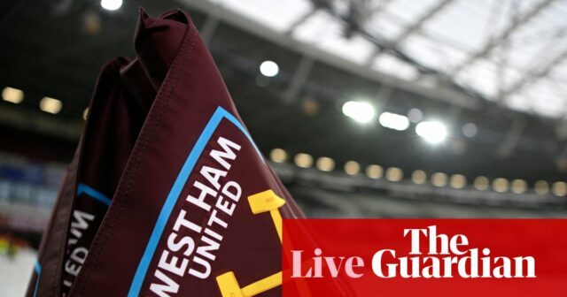 West Ham vs Man City: Premier League – naživo | West Ham vs Man City: Premier League – naživo | Premier League