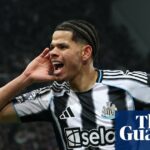 Will Osula dosiahol zázračný gól, keď 10-členný Newcastle potopil Manchester United | Premier League