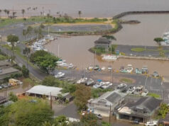 Zábery z dronu zachytávajú záplavy na ostrove Oahu na Havaji Zábery z dronu zachytávajú záplavy na ostrove Oahu na Havaji