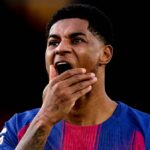 Marcus Rashford reaguje