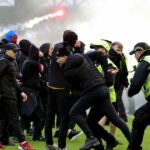 Zatknutia po násilných stretoch fanúšikov Celticu a Rangers počas nepokojov na ihrisku Ibroxu