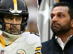 Zdá sa, že Aaron Rodgers kritizuje párty hokejového tímu FBI Kash Patela Zdá sa, že Aaron Rodgers kritizuje párty hokejového tímu FBI Kash Patela