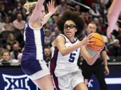 Zhrnutie NCAA Sacramento 4 pre ženy: Triple-double Olivie Miles pomáha TCU prekonať UCSD Ženský basketbal NCAA: Semifinále veľkého konferenčného turnaja 12 – štát Kansas vs. TCU