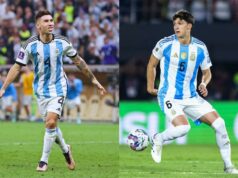 Zostava Argentíny na prípravné zápasy na MS 2026: Montiel, Balerdi vypadli so zraneniami Zostava Argentíny na prípravné zápasy na MS 2026: Montiel, Balerdi vypadli so zraneniami